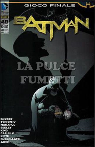 BATMAN #    97 - NUOVA SERIE 40 - GIOCO FINALE